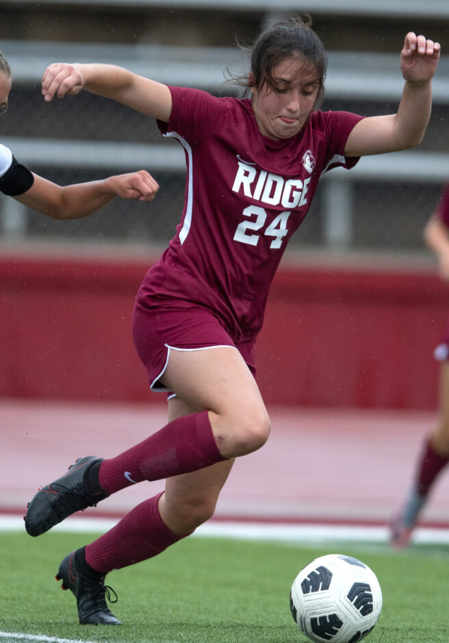 Girls soccer Olsen’s 9th goal, defensive shutout combine for 10